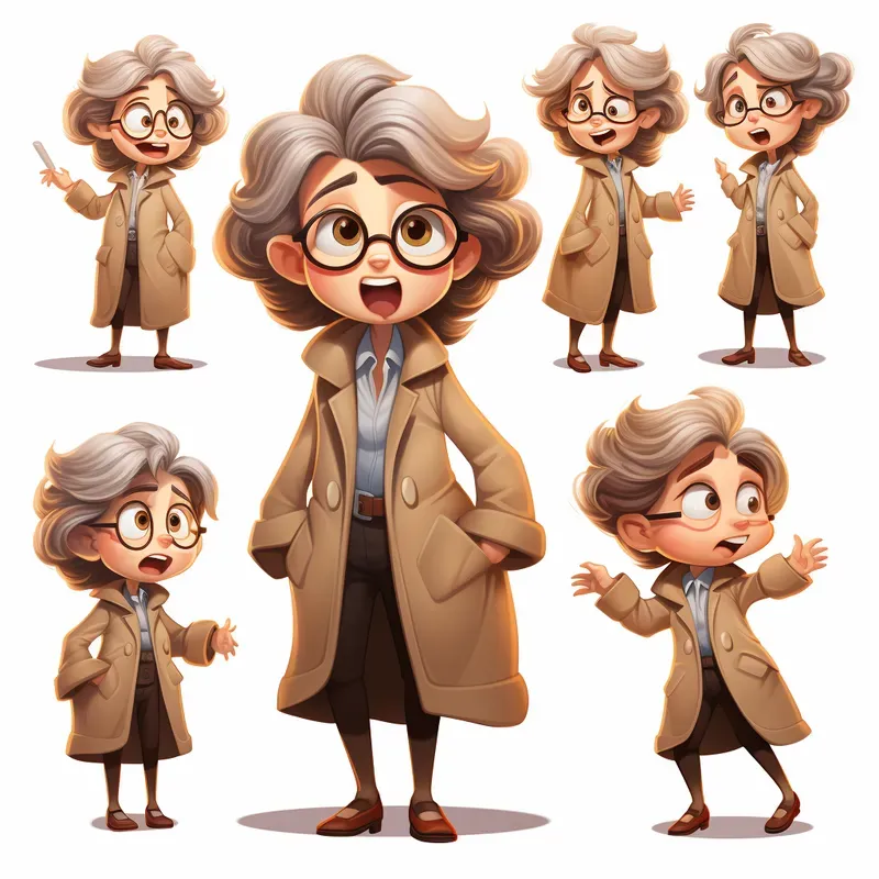 Pixar Style Characters