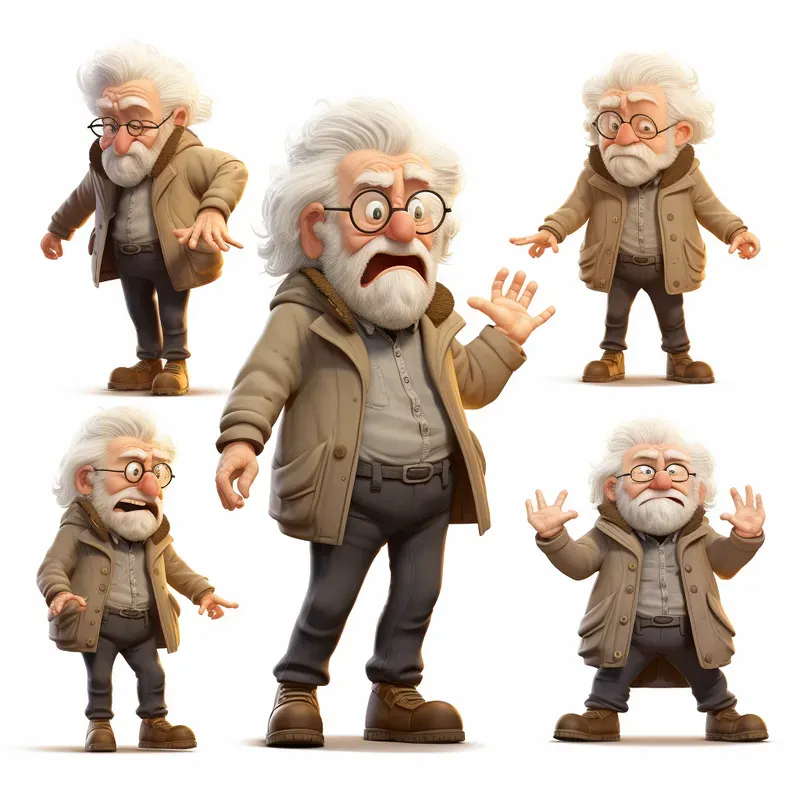 Pixar Style Characters