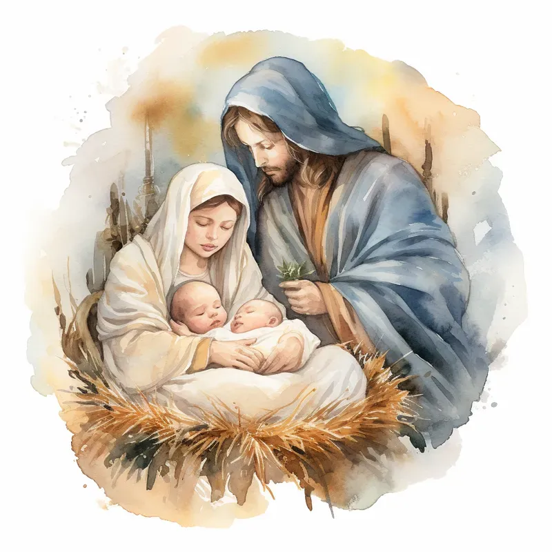 Christmas Watercolor Cliparts Designs