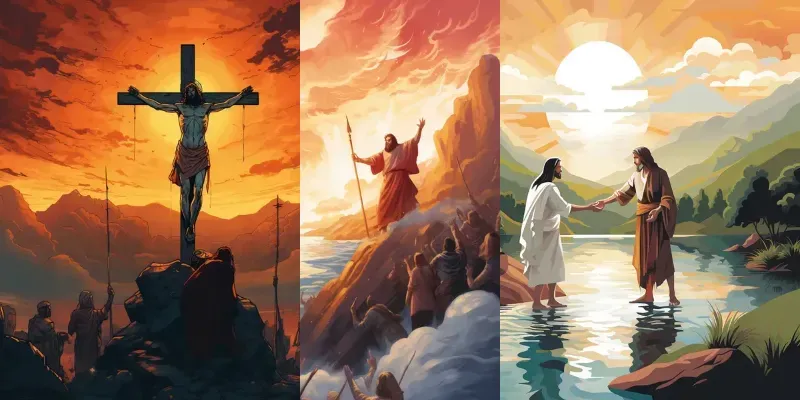 Bible Events Illustrations generated by undefined