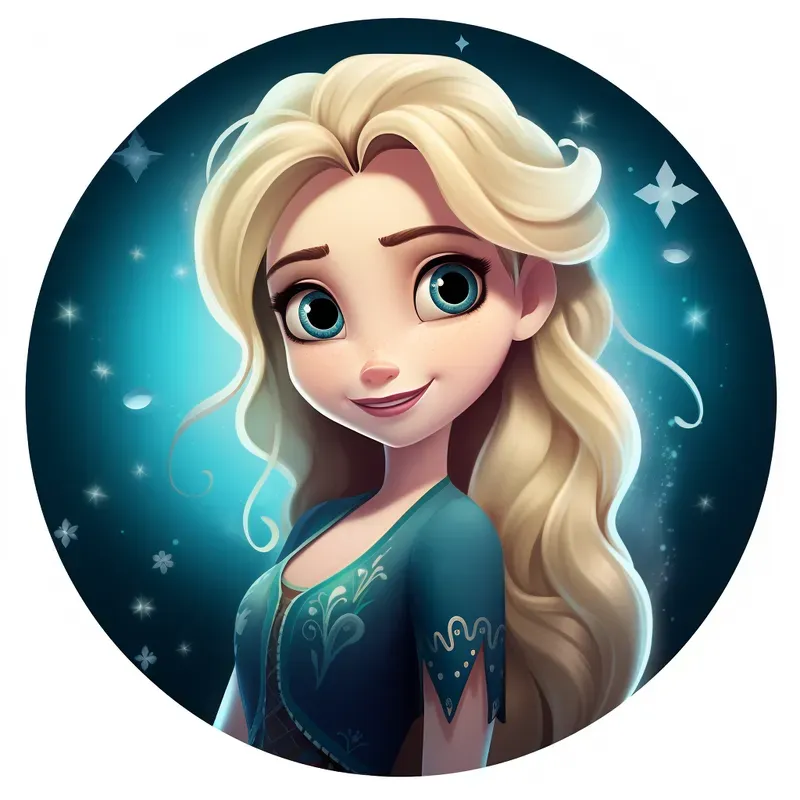 Disney Avatar Profile Illustrations