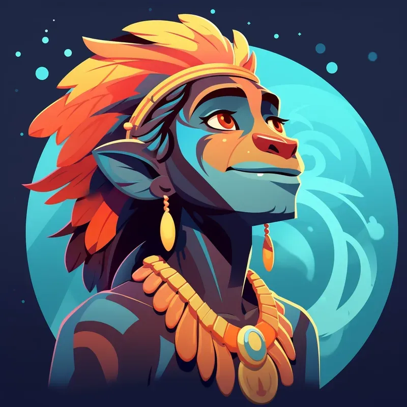 Disney Avatar Profile Illustrations