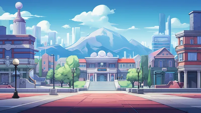 Pokemon Anime Background Landscapes