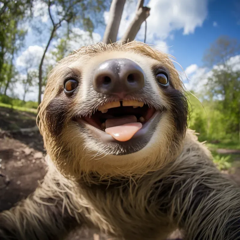 Animal Funny Selfie Stock Photos
