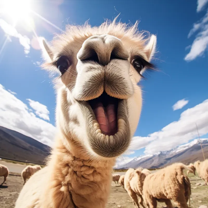 Animal Funny Selfie Stock Photos