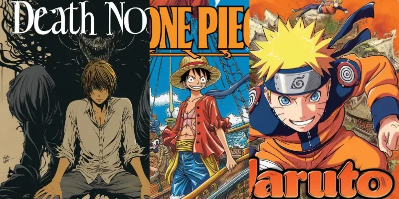 Anime Manga Cover Designs generated by undefined