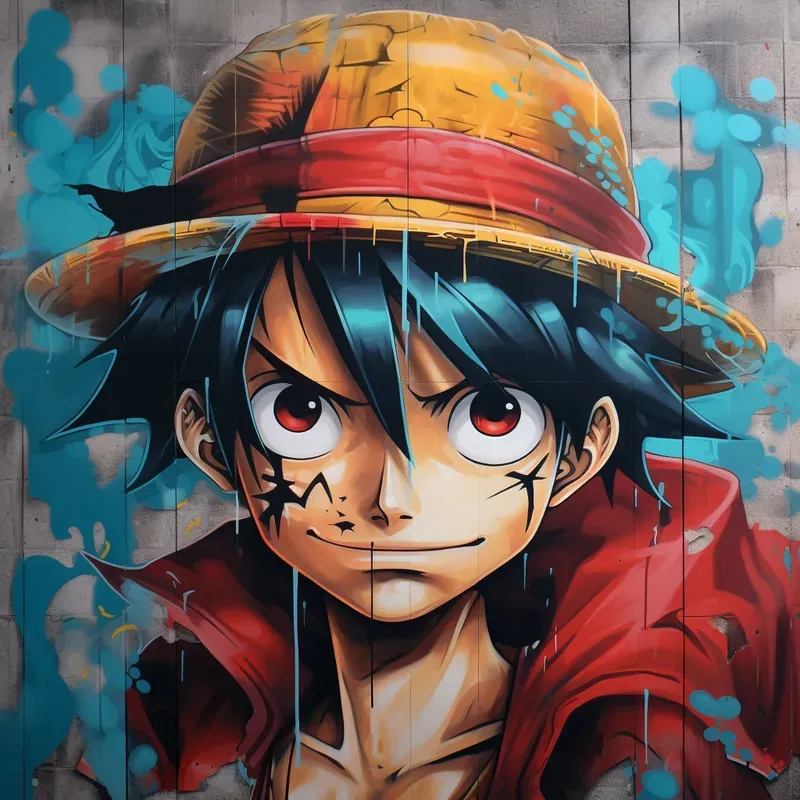 Cartoons And Anime Graffiti Style