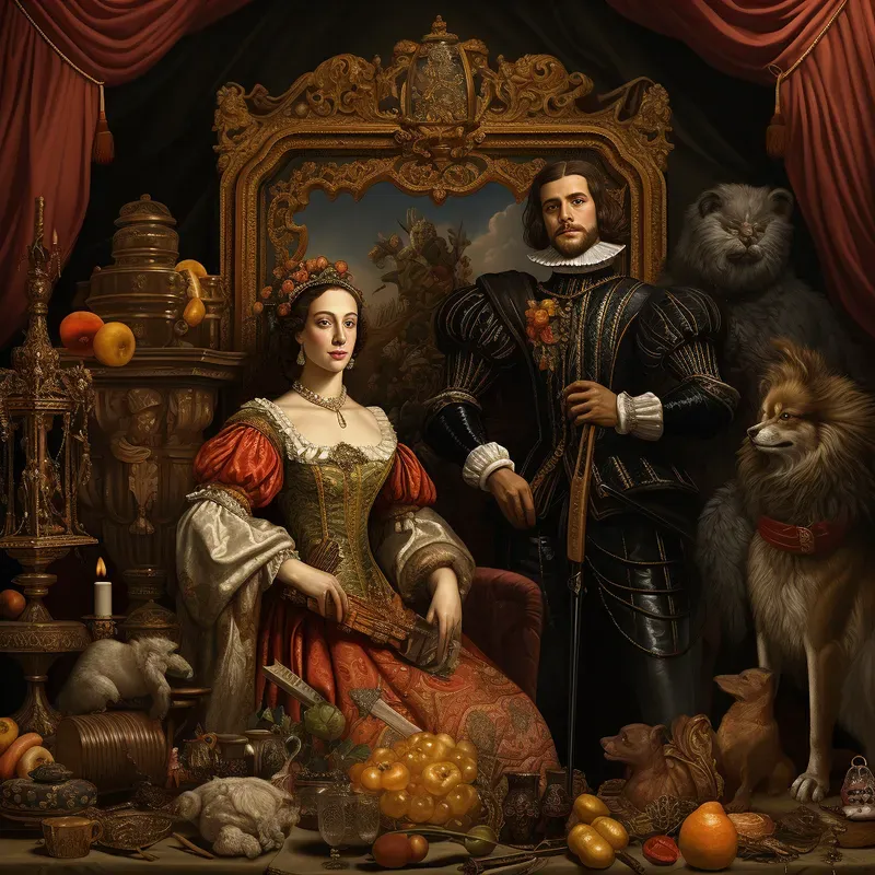 Renaissance Portraits Oil Paintings