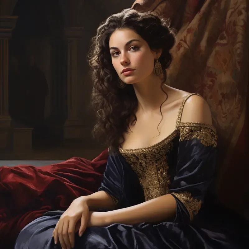 Renaissance Portraits Oil Paintings