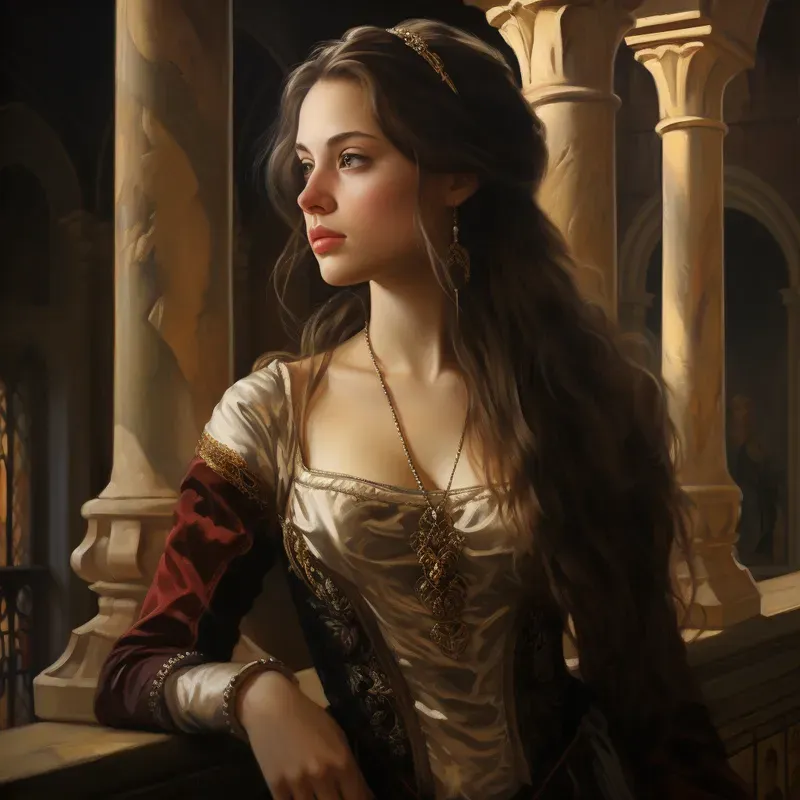 Renaissance Portraits Oil Paintings