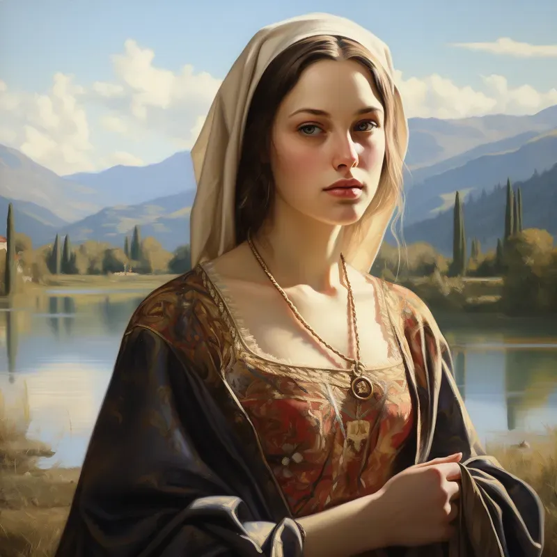 Renaissance Portraits Oil Paintings