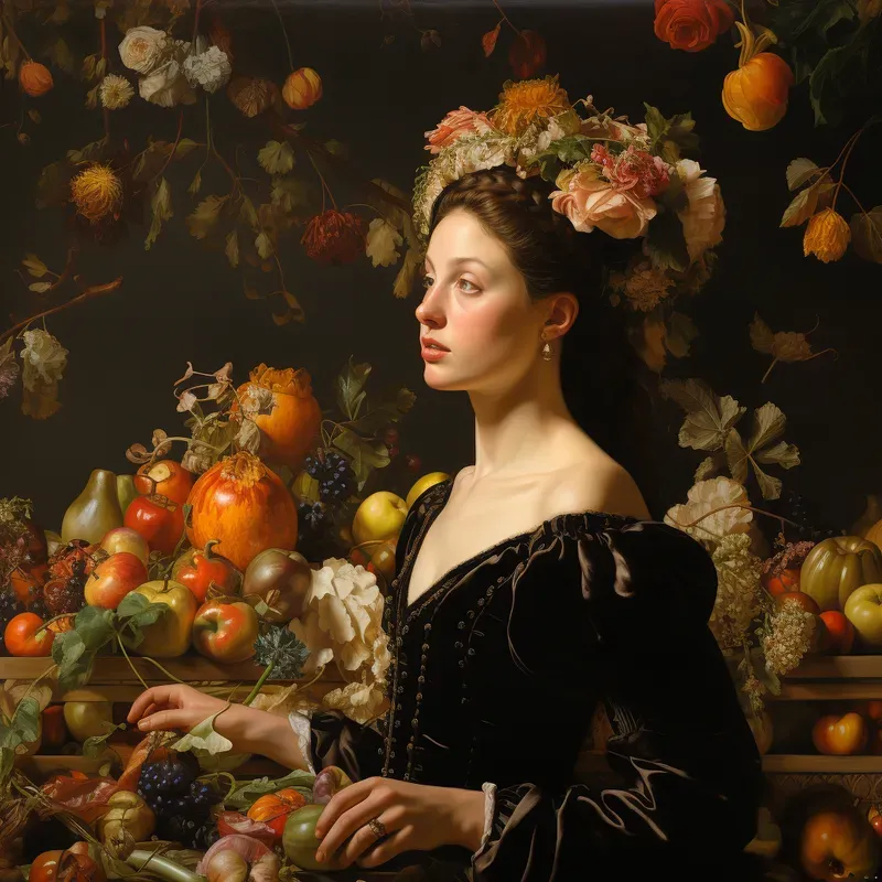 Renaissance Portraits Oil Paintings