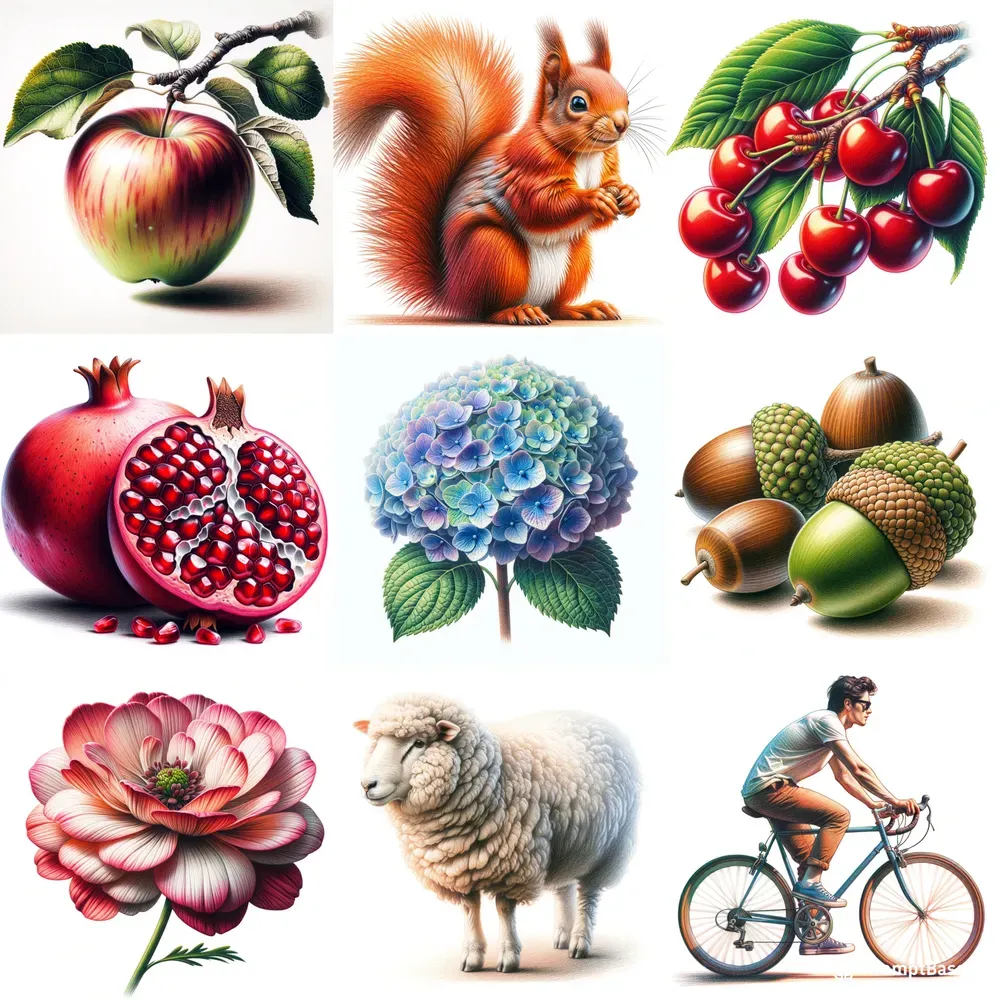 Vibrant Colored Pencil Artworks