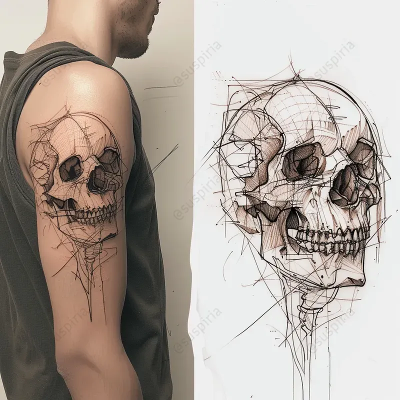 Tattoo Sketches To Skin