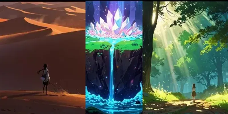 Captivating Anime Landscapes And Scenes generated by undefined