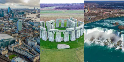 Aerial Photography generated by dalle