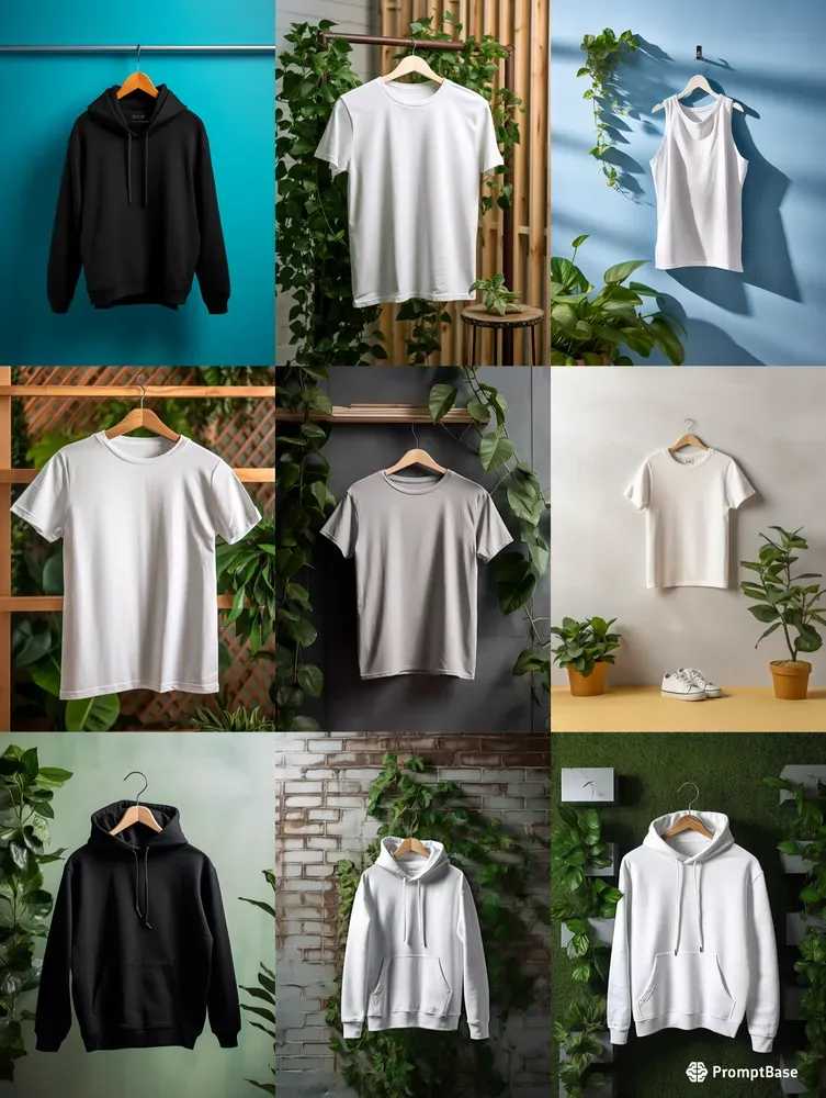 Hanging Clothes Mockups