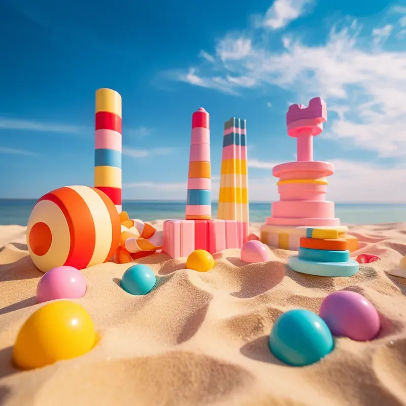 Pastel Beach Items