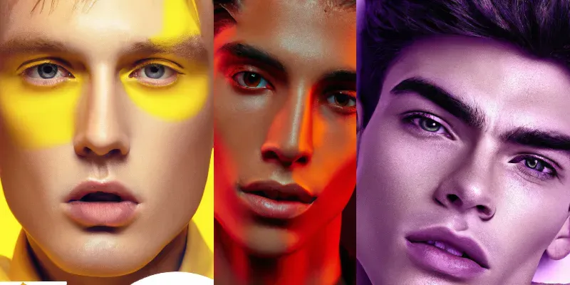 Male Model Headshots generated by undefined