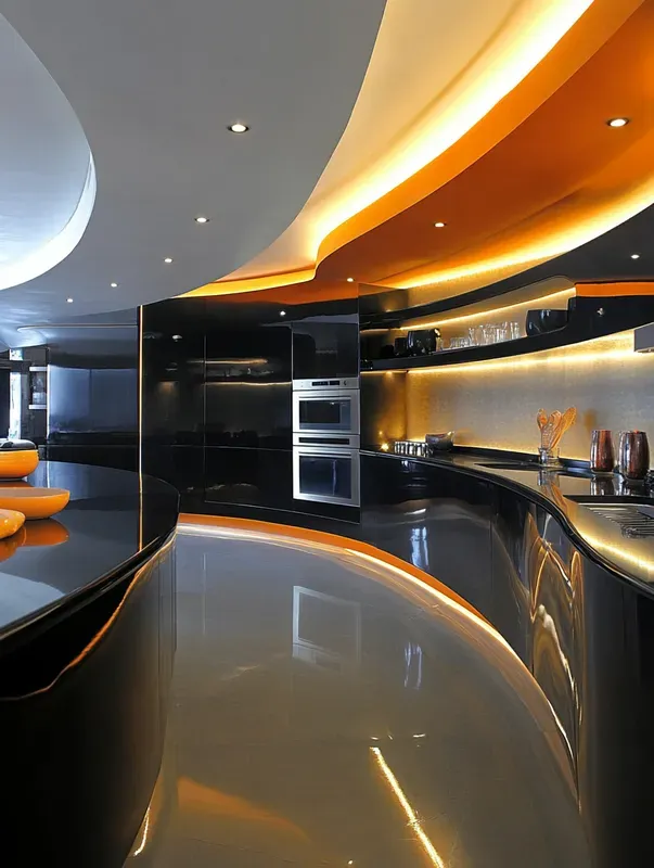 Futuristic Kitchen Designs