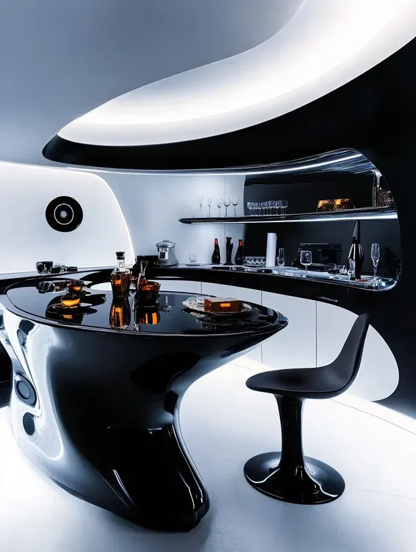 Futuristic Kitchen Designs