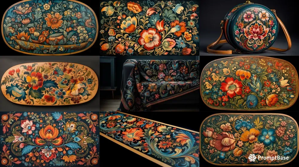 Decorative Flower Paintings