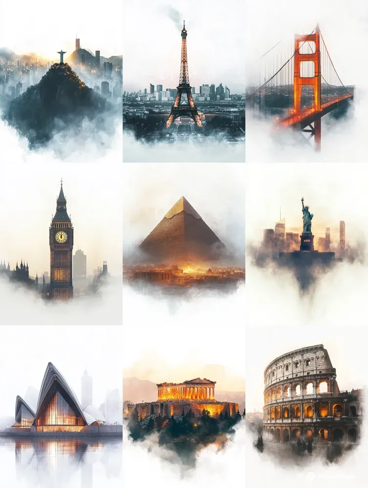 Famous Cities With Their Landmarks