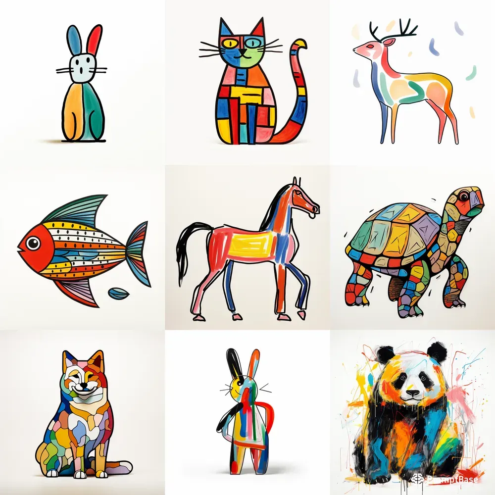 Picasso One Line Drawing Art