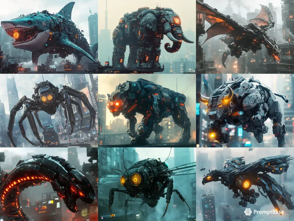 Epic Mecha Beasts