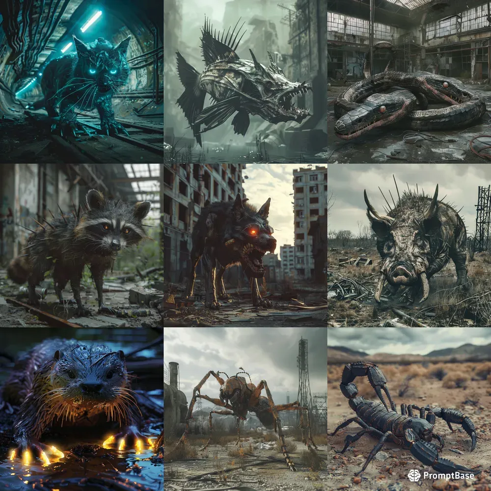 Fallout Fauna Mutant Art