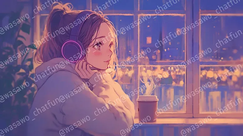 Anime Lofi Room Scene Generator