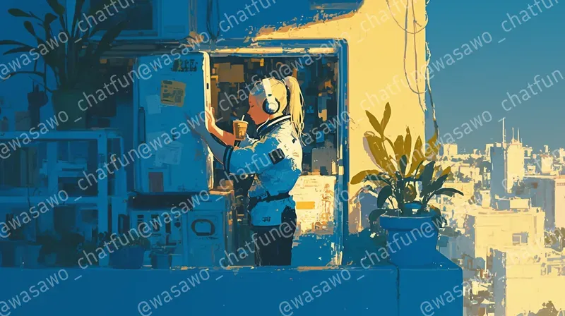 Anime Lofi Room Scene Generator