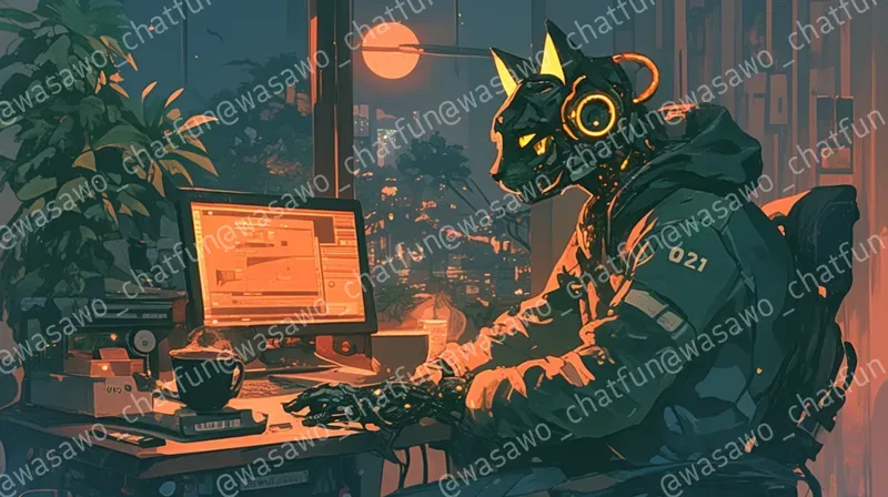 Anime Lofi Room Scene Generator