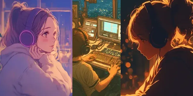 Anime Lofi Room Scene Generator generated by undefined