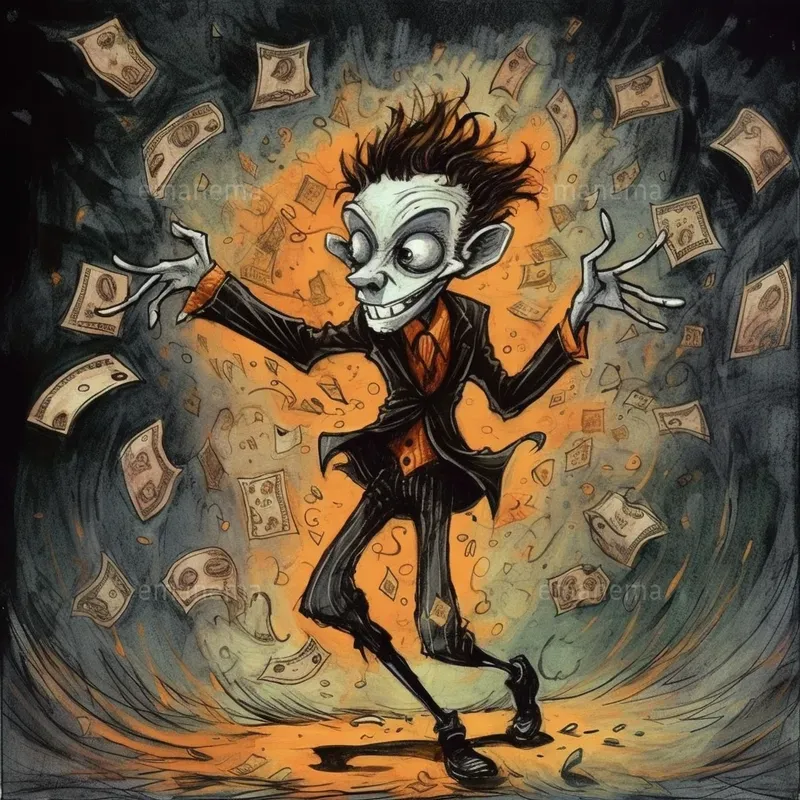 Modern Cartoons Tim Burton Style