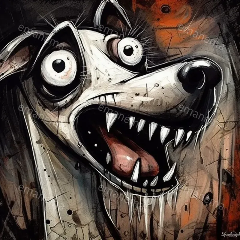 Modern Cartoons Tim Burton Style
