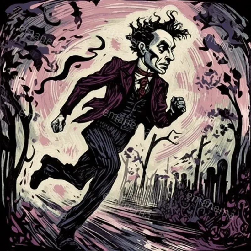 Modern Cartoons Tim Burton Style