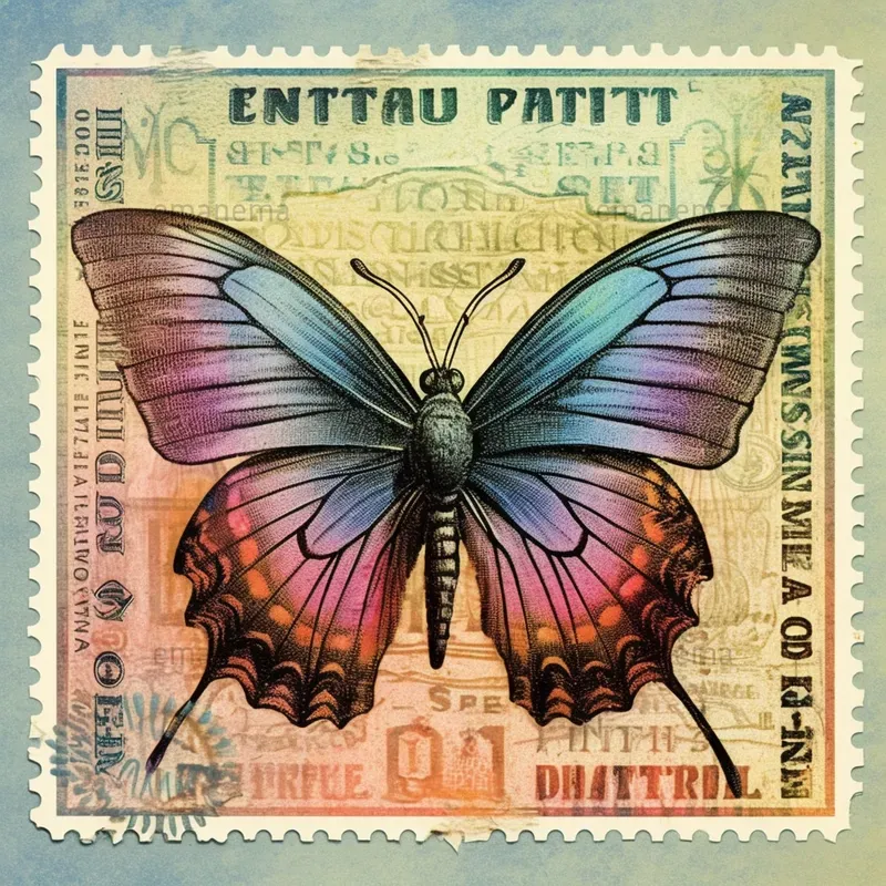 Vaporwave Stamps
