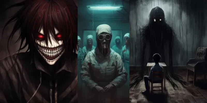 Creepypasta Posters generated by undefined