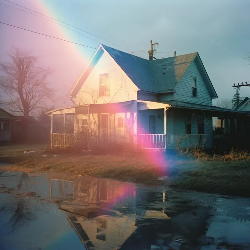 Rainbow Refraction Photographs