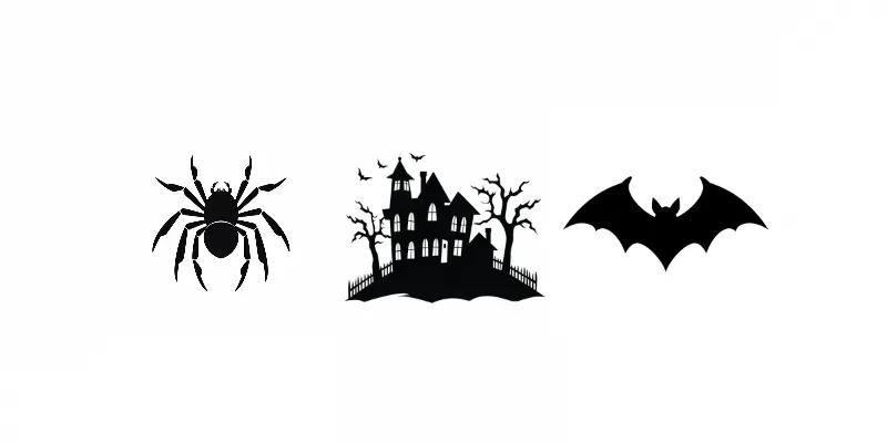 Horror Clipart Icons generated by undefined