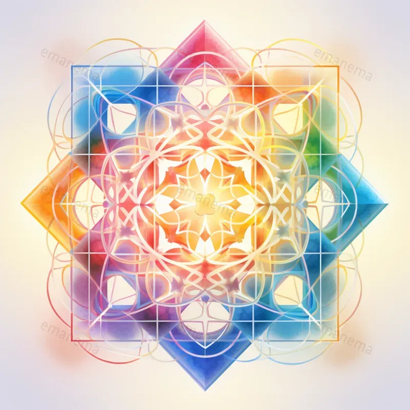Fantastic Illustrations Of Sacred Symbols