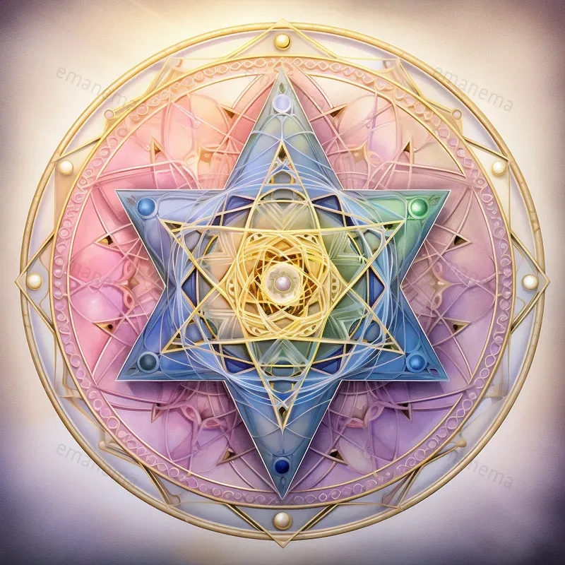 Fantastic Illustrations Of Sacred Symbols