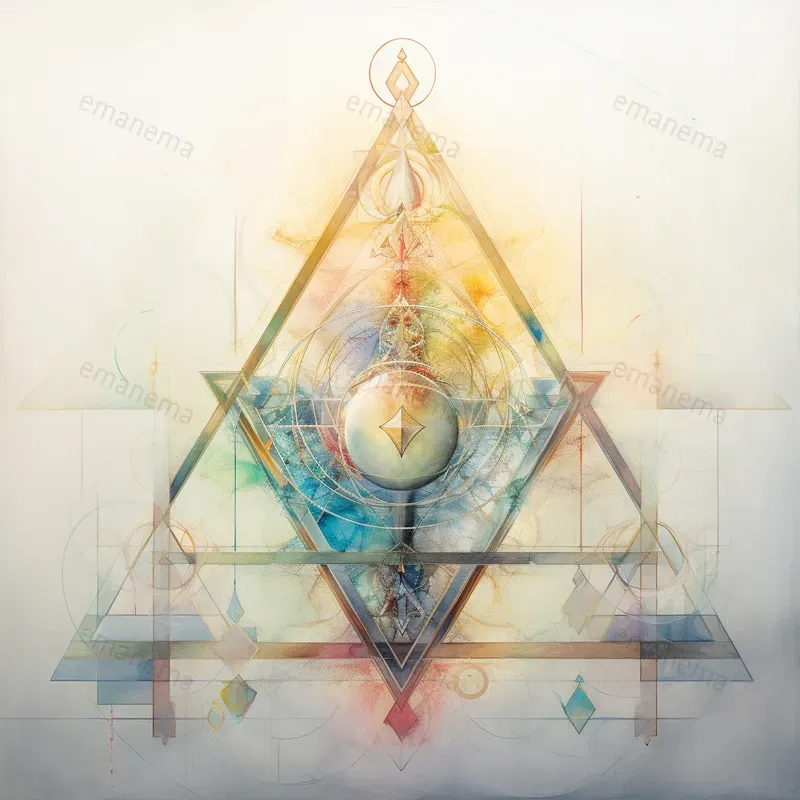 Fantastic Illustrations Of Sacred Symbols