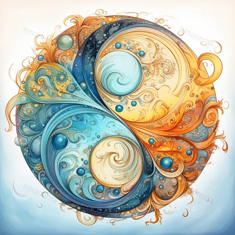 Fantastic Illustrations Of Sacred Symbols