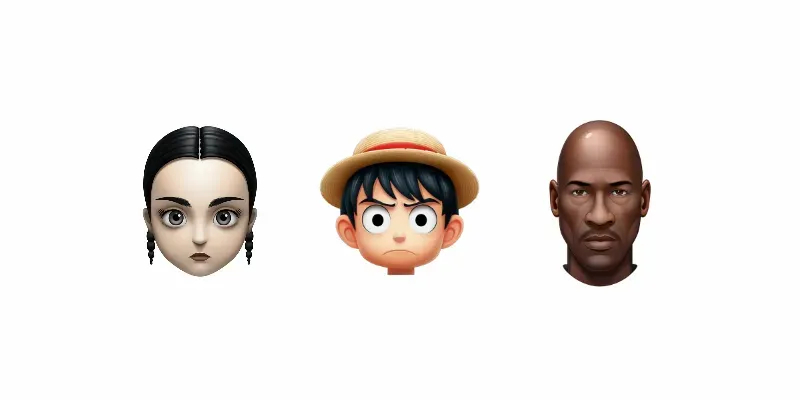 Ios Emoji Faces generated by undefined