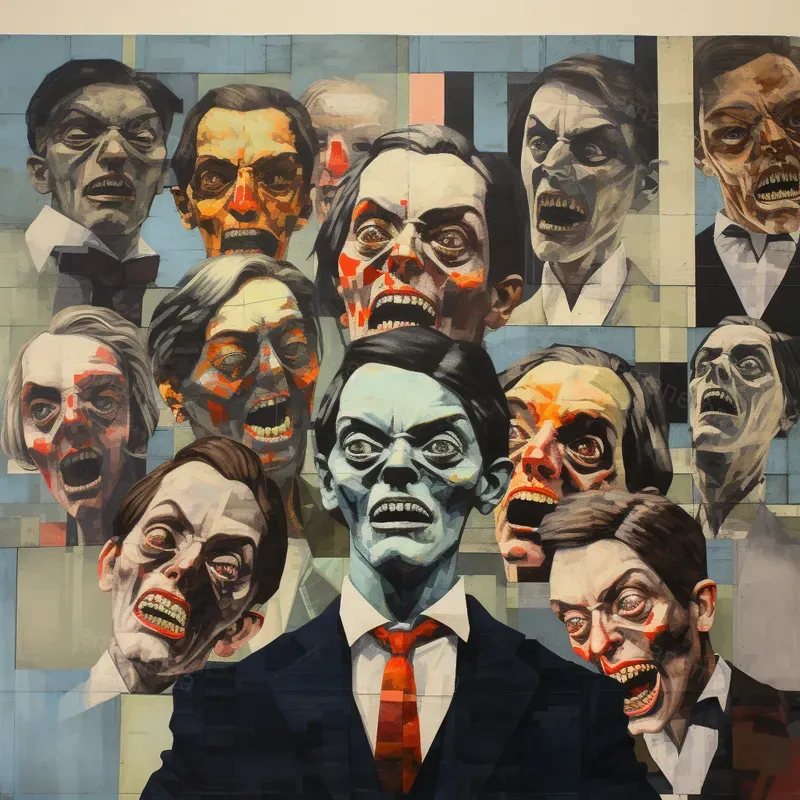 Contemporary Pop Art Collages