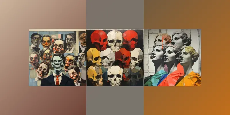 Contemporary Pop Art Collages