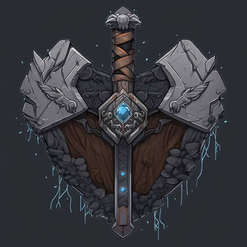Game Upgrade Style Icons