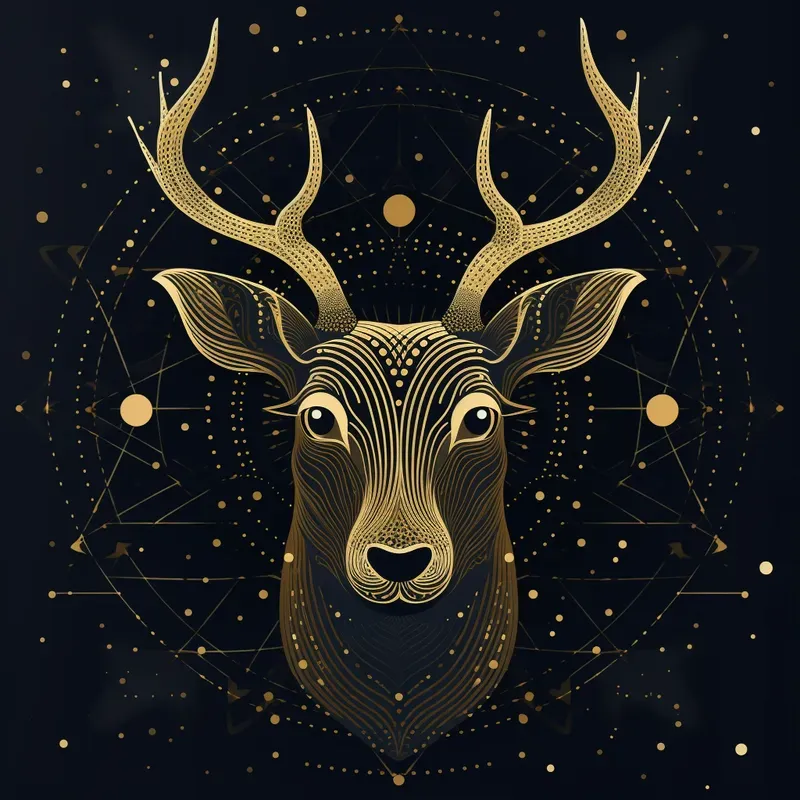 3D Star Geometry Art